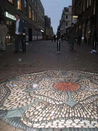 pebble mosaic, Edinburgh