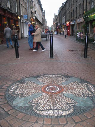 pebble mosaic Edinburgh