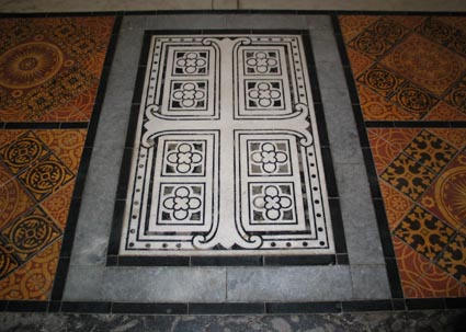 cruciform cross tile
