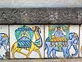 Camel and elephant tiles