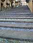 View up the steps of La Scala