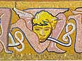 Mosaic of symbol of Sicily