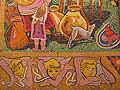 Mosaic of symbols of Sicily