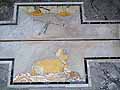 Aires and Libra zodiac signs shown in inlay work on the floor of Palermo Cathedral