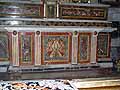 Side chapel with marble inlay decoration