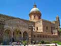 Exterior of Palermo cathedral, from the main square