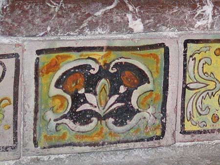 Detail of tiles