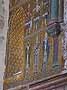 Mosaics on the north wall of Cefal cathedral, Sicily