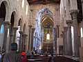 Apse and nave of Cefal cathedral, Sicily