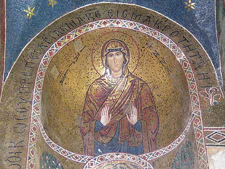 Mosaic of Mary