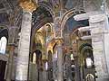 Interior of La Martorana church, Palermo