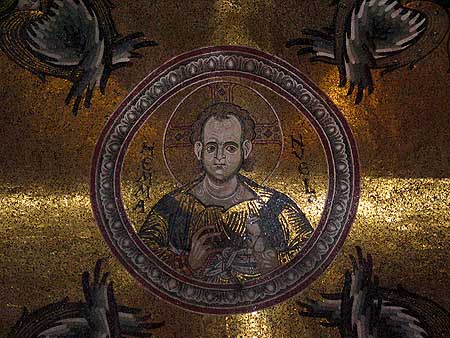 Christ emmanuel mosaic