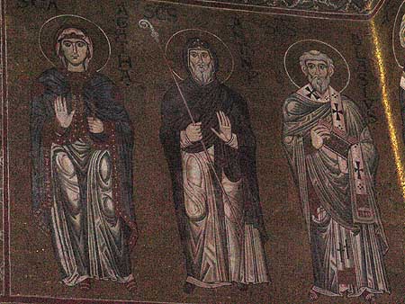 Saint mosaic