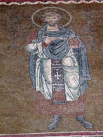 Saint mosaic