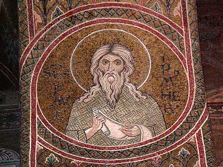 Saint mosaic