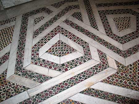 cosmati floor mosaic