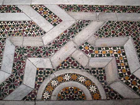 cosmati floor mosaic