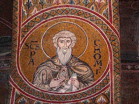 Saint mosaic