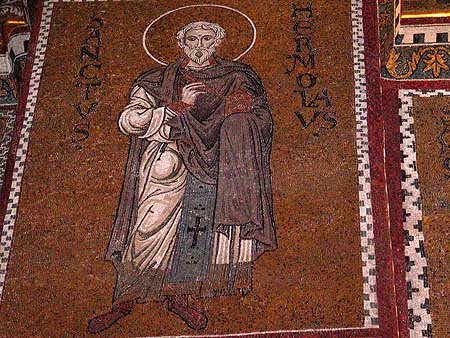 Saint mosaic