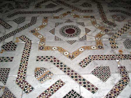 cosmati floor mosaic