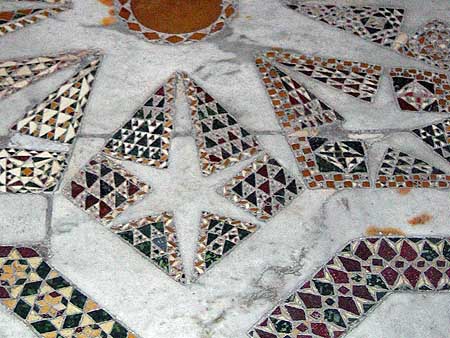 cosmati floor mosaic