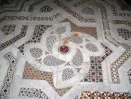 cosmati floor mosaic