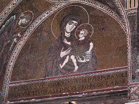 Madonna mosaic