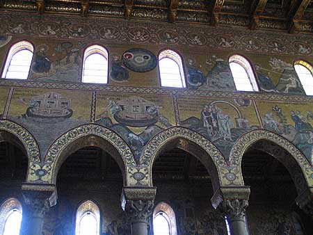 Monreale cathedral nave
