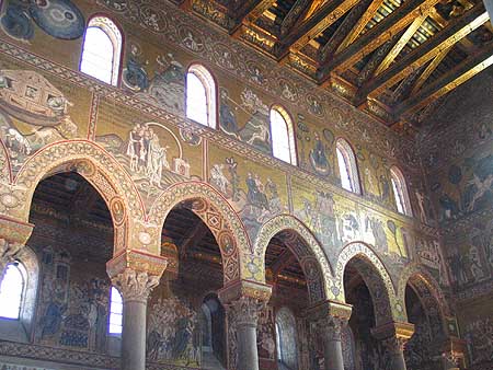 Monreale cathedral nave