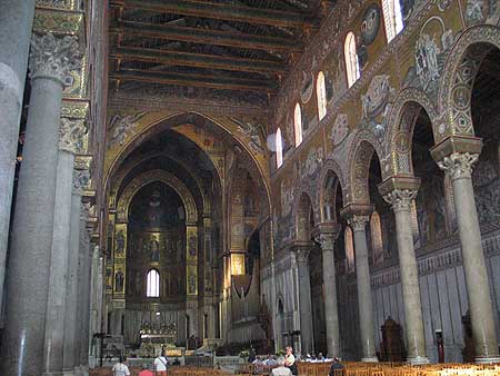 Monreale cathedral interior