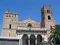 The west end of Monreale cathedral