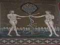 Adam and eve mosaic