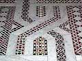 Cosmati geometric mosaic floor pattern