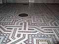 Cosmati geometric mosaic floor pattern