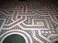 Cosmati geometric mosaic floor pattern