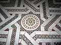 Cosmati geometric mosaic floor pattern