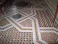 Cosmati geometric mosaic floor pattern