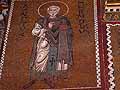 Mosaic of a saint