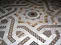 Cosmati geometric mosaic floor pattern