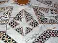 Cosmati geometric mosaic floor pattern