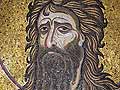 John the Baptist mosaic (detail)