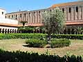 View of the cloisters at Monreale