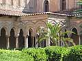 Fountain in the corner of the cloisters