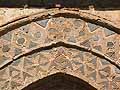 Geometric pattern on an arch