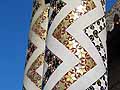 mosaic columns
