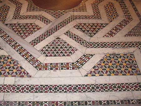 Cosmati floor pattern