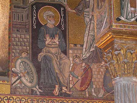 Saint Peter mosaic