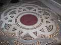 Cosmati geometric floor pattern, the Palatine Chapel, Palermo