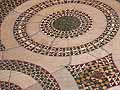 Cosmati geometric floor pattern, the Palatine Chapel, Palermo