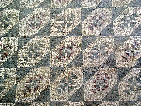 lozenge mosaic pattern